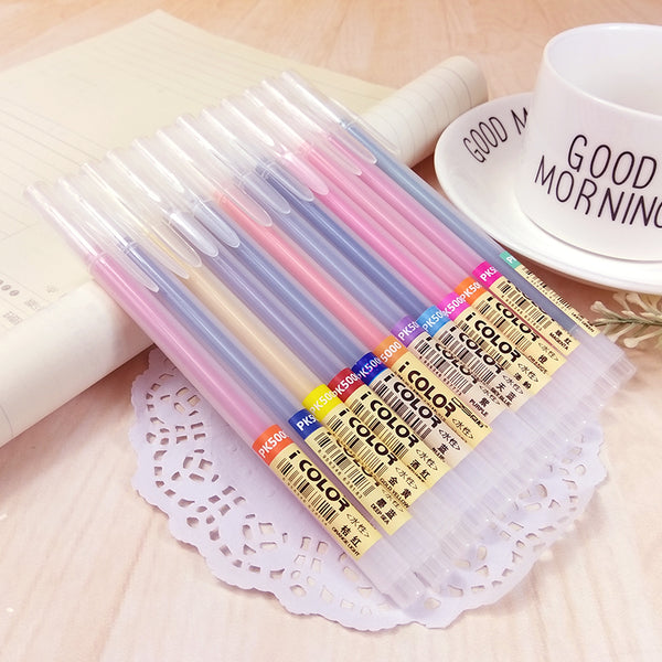 12/24/36pcs Fiber Pen Point Watercolor Pens KINIYO Stationery